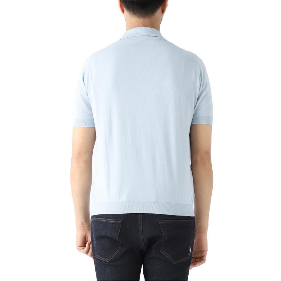 JOHN SMEDLEY（ジョンスメドレー） ニットポロシャツ RHODES シー