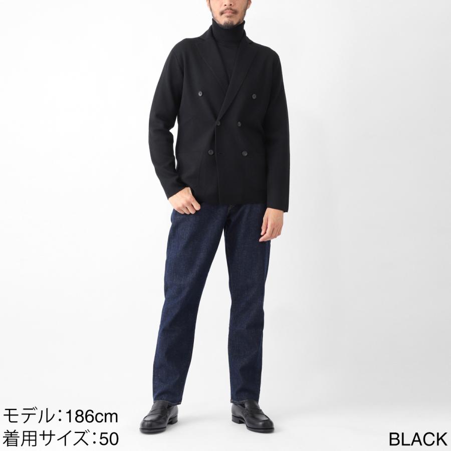 フィリッポ デ ローレンティス FILIPPO DE LAURENTIIS ダブルブレスト ニットジャケット 大きいサイズあり メンズ rjmldpt-wm14m-990の画像