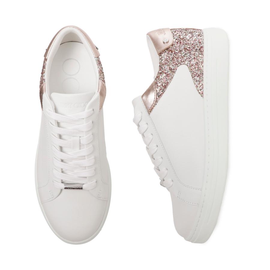 JIMMY CHOO（ジミーチュウ） スニーカー Rome/F ホワイト レディース