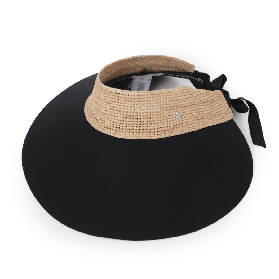 ヘレンカミンスキー HELEN KAMINSKI サンバイザー ROSALIE レディース rosalie-natural-black