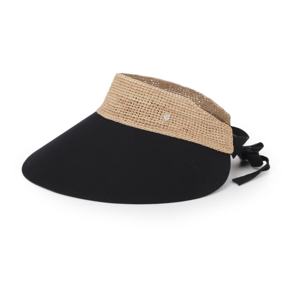 ヘレンカミンスキー 帽子 ハット HELEN KAMINSKI サンバイザー ROSALIE レディース rosalie-natural-blackの画像