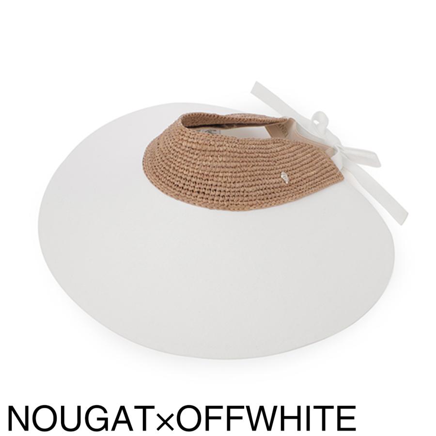 ヘレンカミンスキー 帽子 ハット HELEN KAMINSKI サンバイザー ROSALIE レディース rosalie-natural-blackの画像