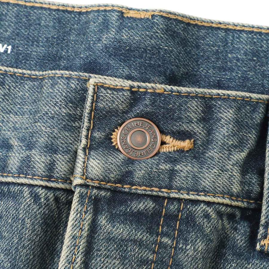 セリーヌ CELINE ボタンフライジーンズ MAX JEANS マックスジーンズ ブルー メンズ rp05n-662x-gbv1の画像