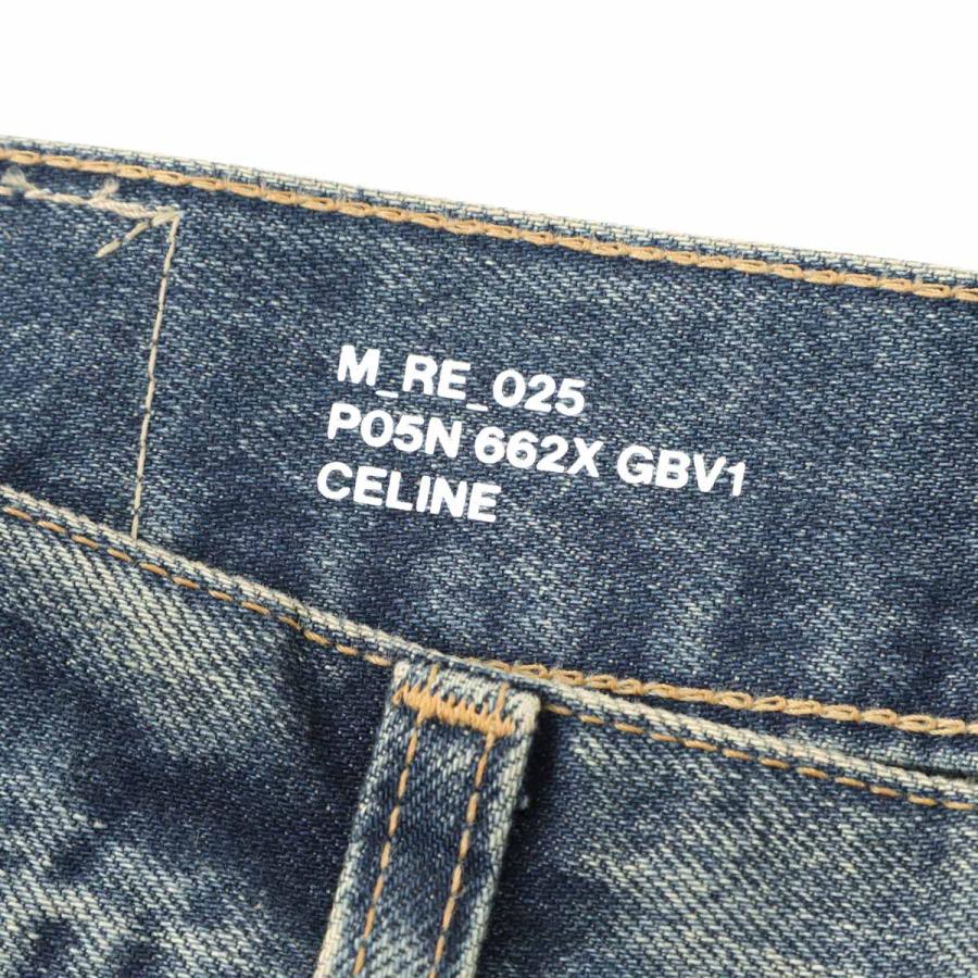 セリーヌ CELINE ボタンフライジーンズ MAX JEANS マックスジーンズ ブルー メンズ rp05n-662x-gbv1の画像