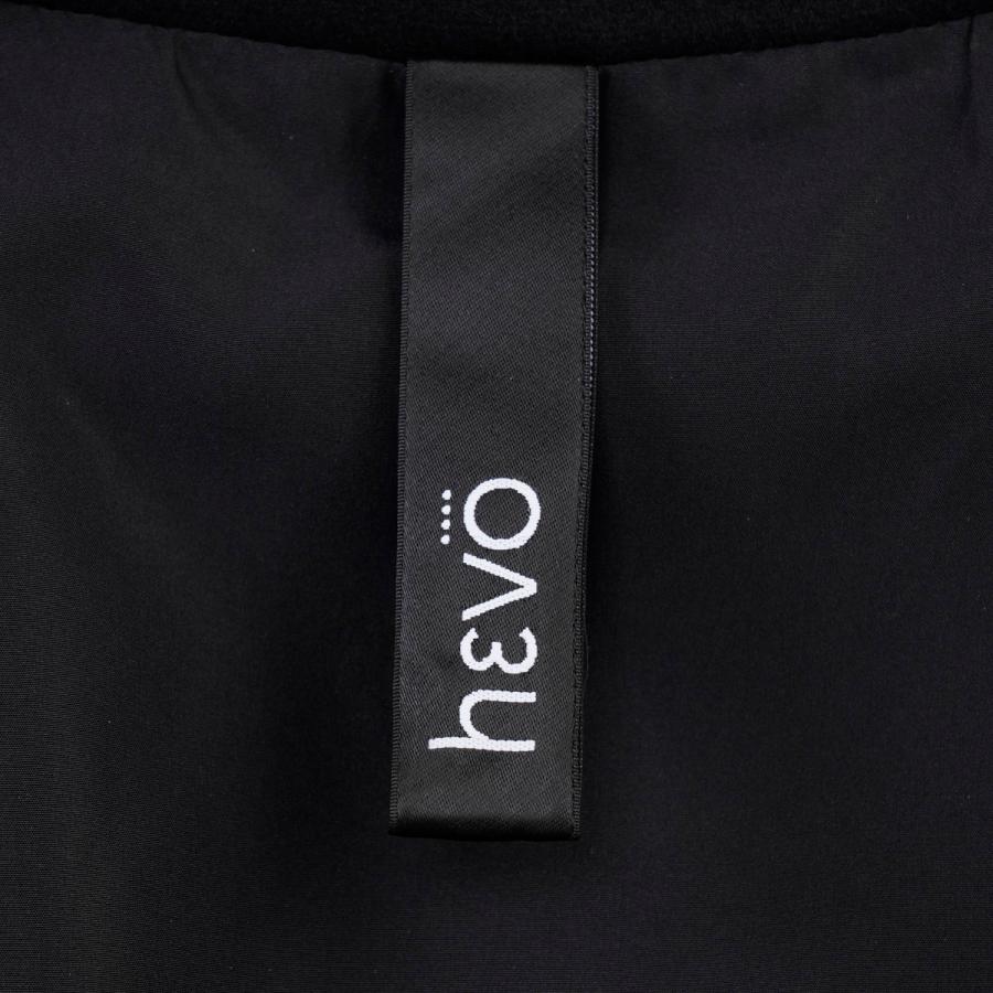 HEVO イーヴォ ブルゾン ジップアップブルゾン ブラック メンズ