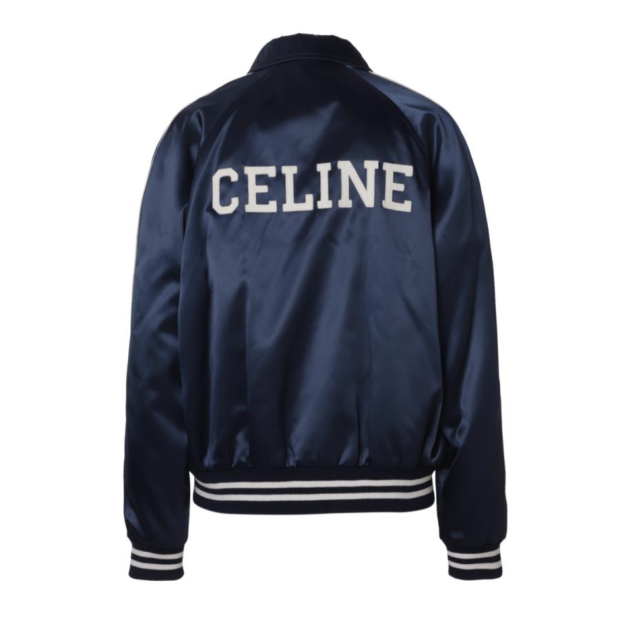 CELINE（セリーヌ） ブルゾン テディジャケット ブルー メンズ rv08u