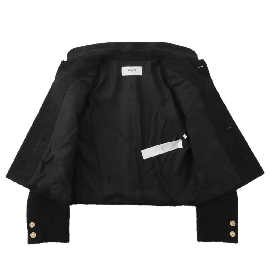 【CELINE】セリーヌ サンジェルマン ジャケット ブラック CELINE セリーヌ ジャケット VESTE SAINT GERMAIN