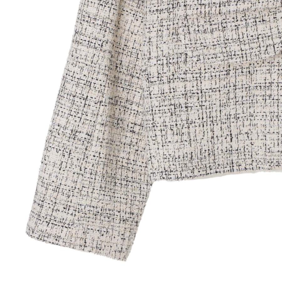 CELINE セリーヌ ツイードジャケット VESTE GARANCE ホワイト