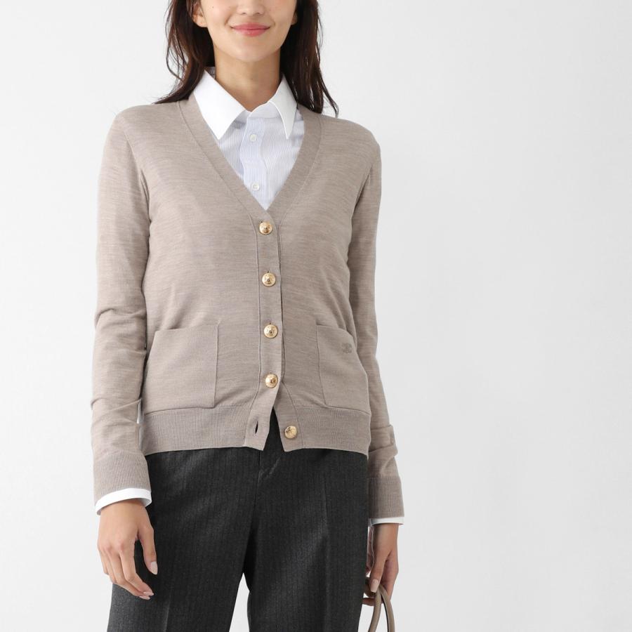 CELINE（セリーヌ） CELINE Vネック カーディガン CARDIGAN TRIOMPHE