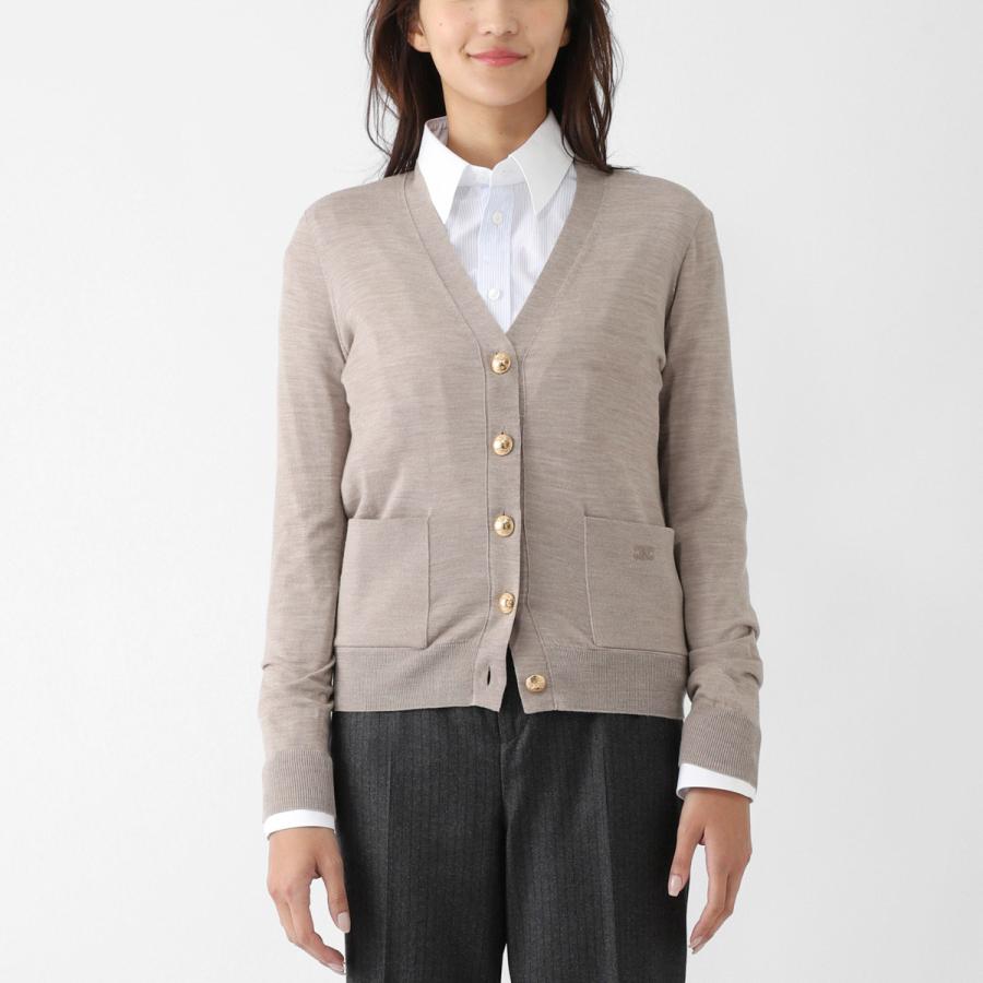 CELINE（セリーヌ） CELINE Vネック カーディガン CARDIGAN TRIOMPHE