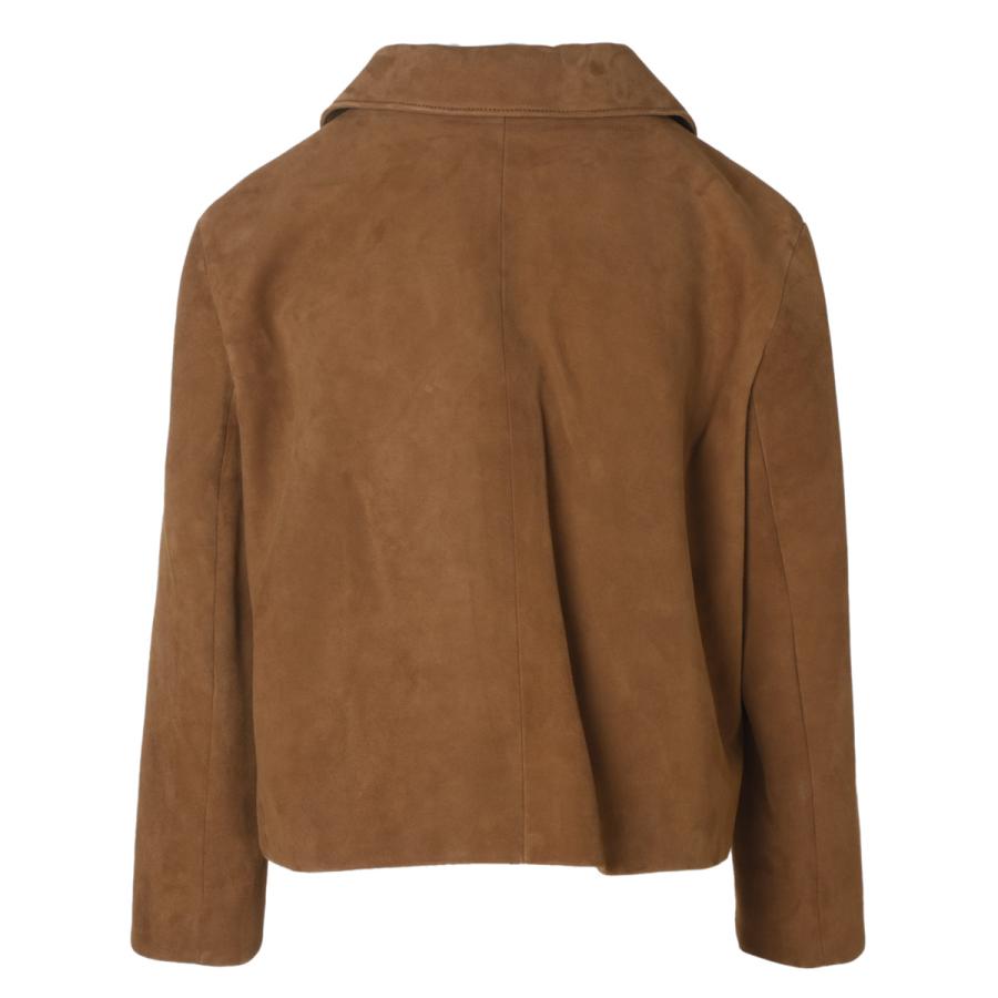 CELINE（セリーヌ） レザージャケット VESTE DROITE COL ROND スエード