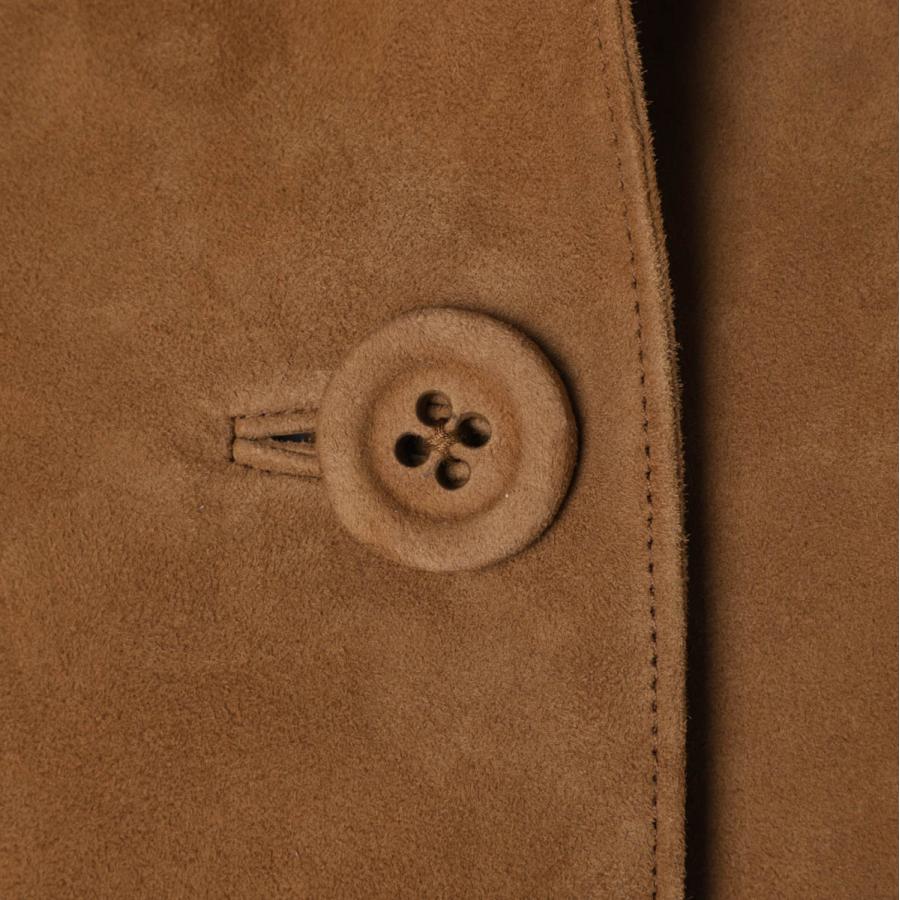 CELINE（セリーヌ） レザージャケット VESTE DROITE COL ROND スエード