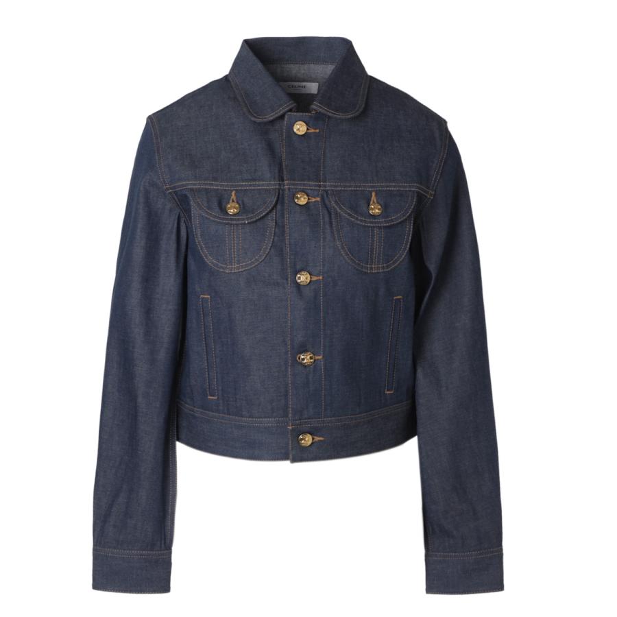 CELIN E ジーンズ　ジャケット CELINE セリーヌ デニムジャケット ブルー レディース rv0n3-0842-07ia