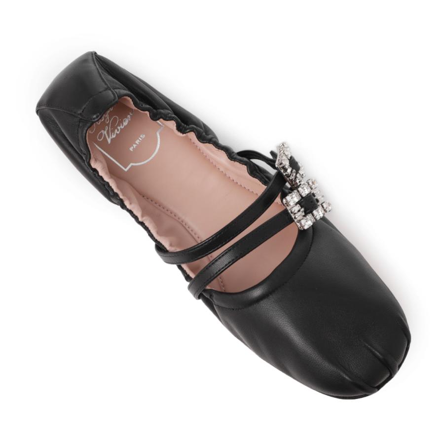 ROGER VIVIER バレリーナシューズ rvw7433907091-b999 ロジェヴィヴィエ ROGER VIVIER バレエシューズ メリージェーン