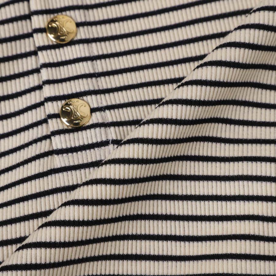 CELINE（セリーヌ） ヘンリーネック 長袖Tシャツ T-SHIRT MANCHES
