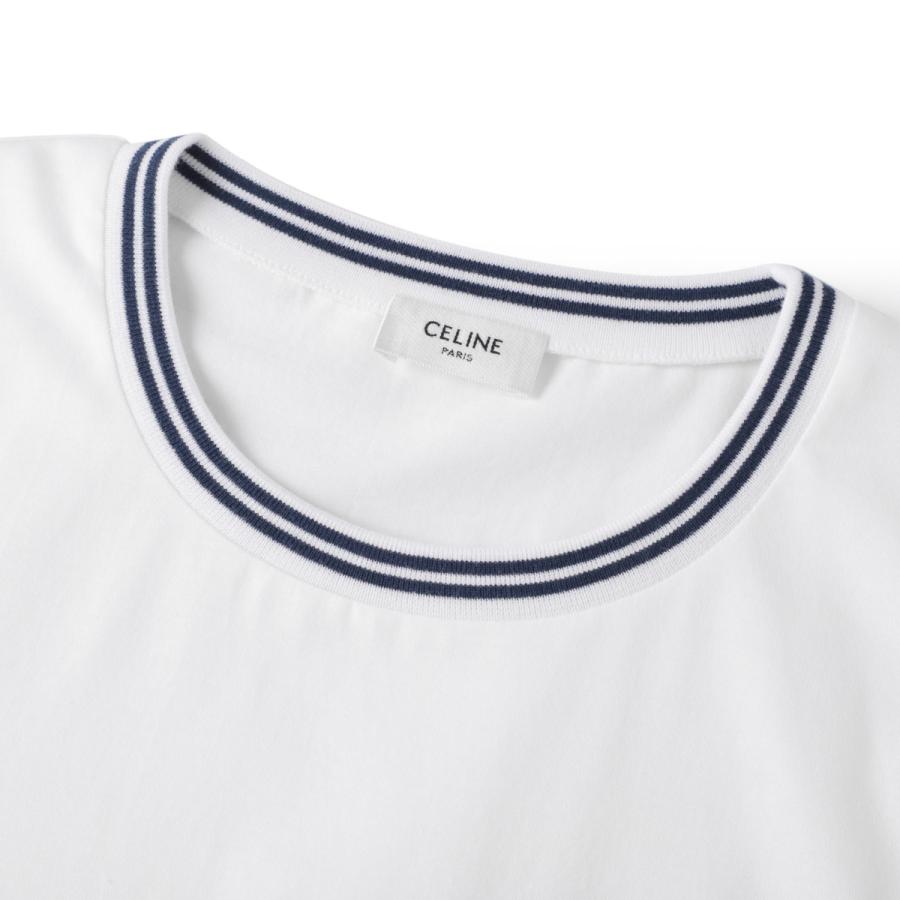 CELINE（セリーヌ） クルーネックTシャツ T-SHIRT 70'S POCHE TRIOMPHE