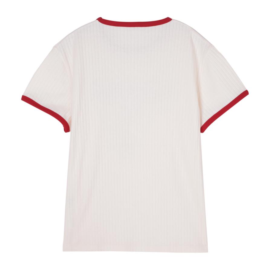 【CELINE】Celine T-Shirt コットン オフホワイト / ブラッ CELINE】Celine T-Shirt コットン オフホワイト / ブラッ