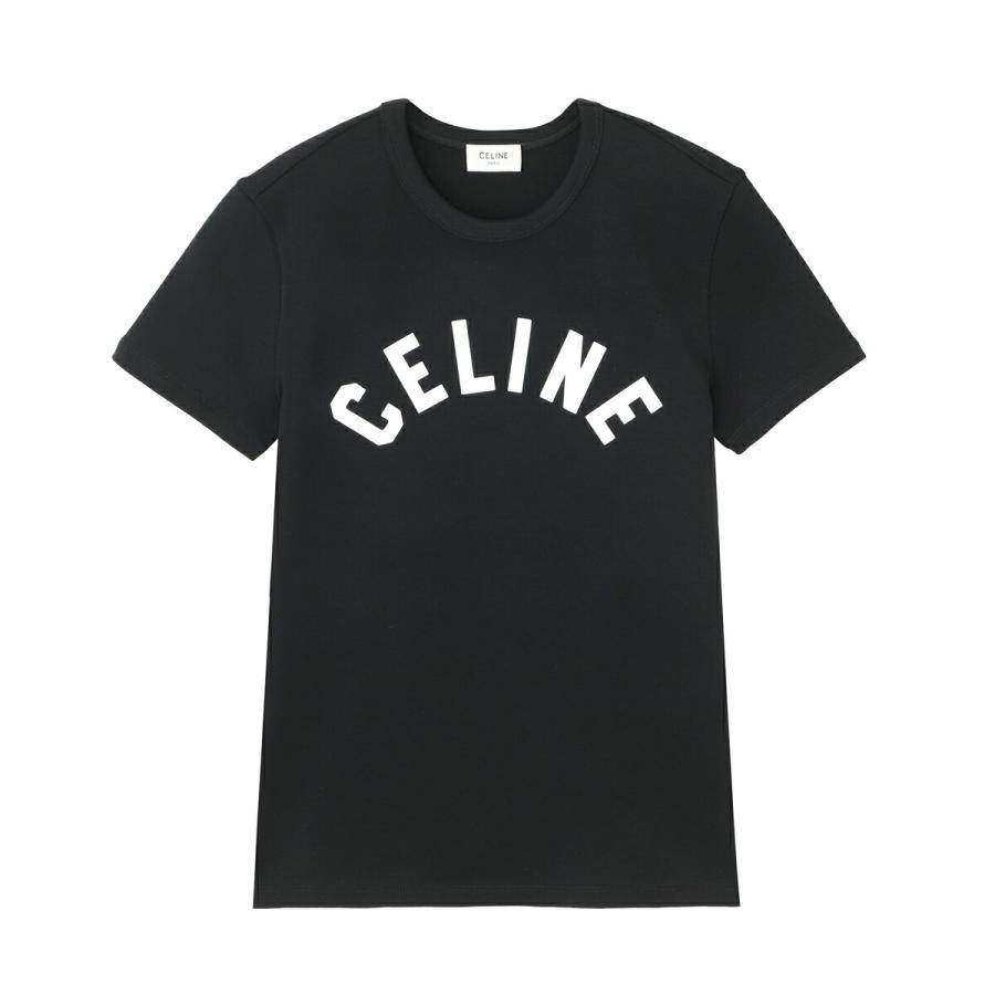 即日発送【CELINE】タンクトップ 黒 セリーヌロゴ 42 XL CELINE
