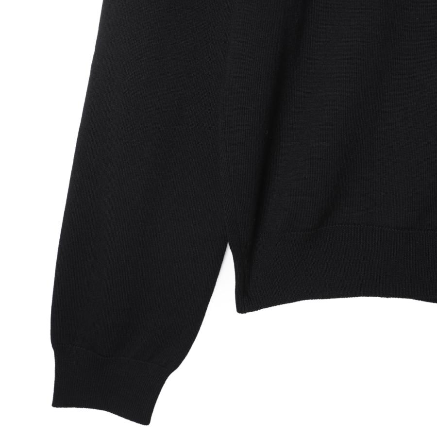 CELINE カシミアボートネックニット　ブラック CELINE - CELINE / セリーヌ | カシミヤ シルク Vネックニット