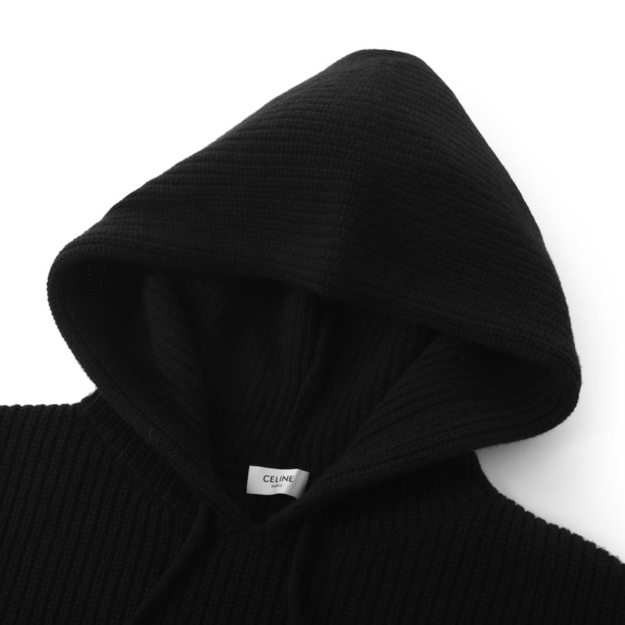 CELINE（セリーヌ） ニットパーカ PULL CAPUCHE OVERSIZE CELINE