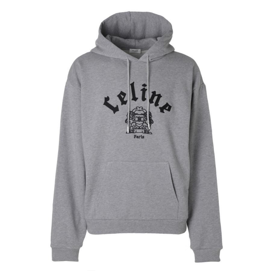 [あす着] セリーヌ CELINE パーカ フーディ メンズ HOODIE LOOSE BLASON GOTHIQUE CELINE（セリーヌ） パーカ HOODIE LOOSE BLASON GOTHIQUE フーディ