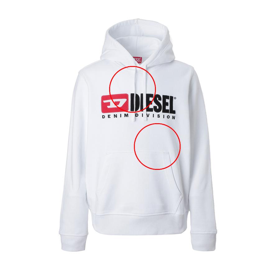 DIESEL ｜S-GINN-HOOD-K25 パーカー フーディ DIESEL ディーゼル パーカー プルオーバーパーカー S-GINN-HOOD