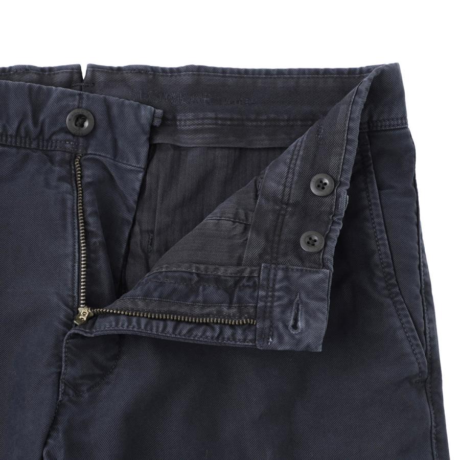 INCOTEX スリムフィット チノパン ネイビー INCOTEX スリムフィット チノパン ネイビー