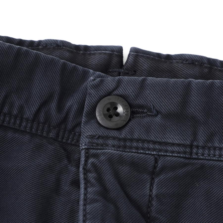 INCOTEX スリムフィット チノパン ネイビー INCOTEX（インコテックス） スラックス INCOTEX SLACKS コットンパンツ