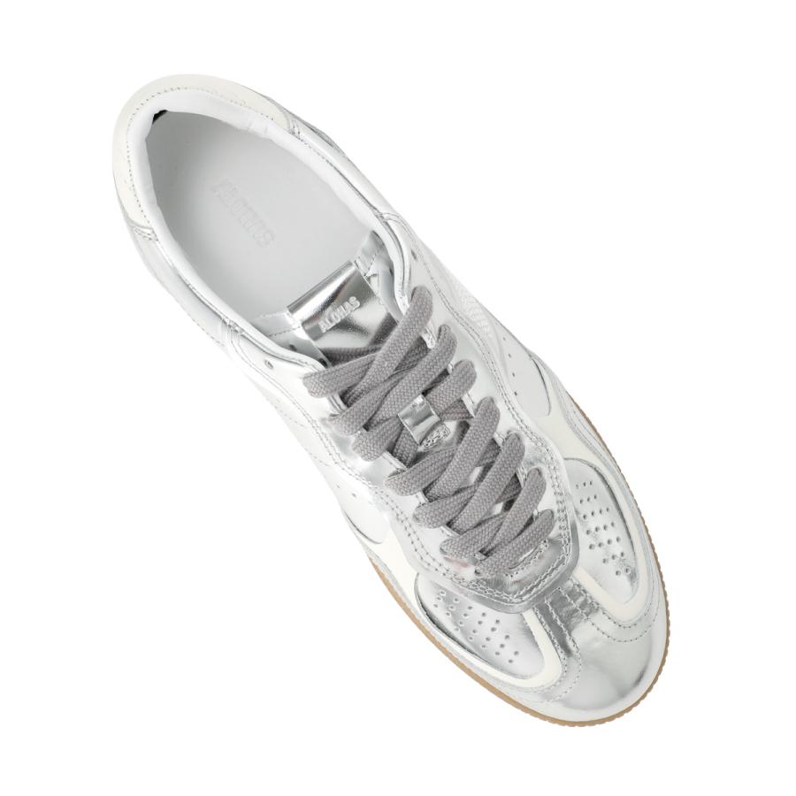 アロハス ALOHAS スニーカー TB.490 Rife Leather Sneakers シルバー ロートップ ラバーソール 大きいサイズあり シルバー レディースの画像
