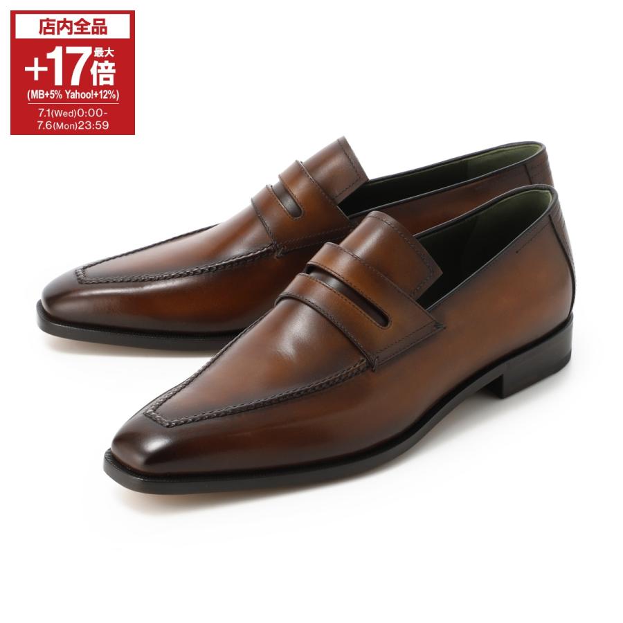Berluti 革靴ローファー 6 1/2 ブラウン系 Berluti（ベルルッティ） ローファー ANDY DEMESURE NEO ブラウン