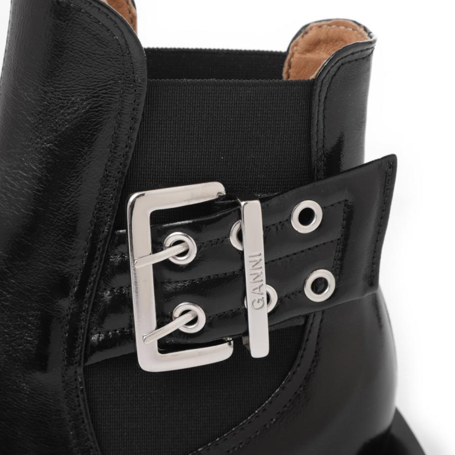 GANNI（ガニー） チェルシーブーツ CHUNKY BUCKLE CHELSEA BOOTS
