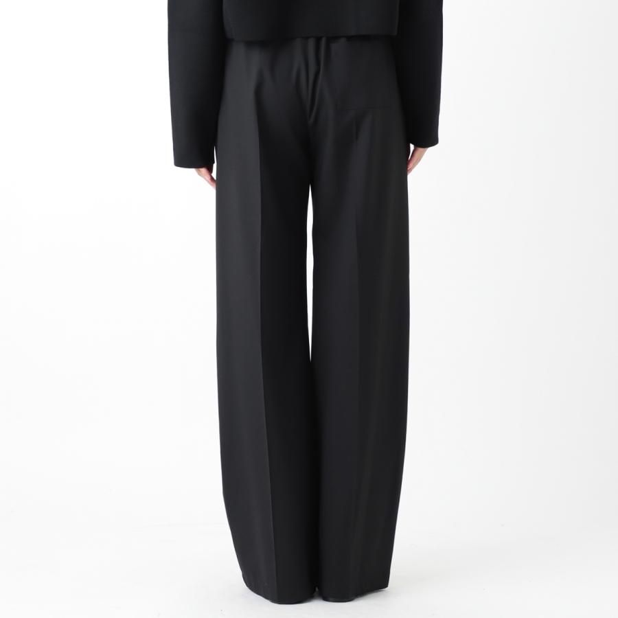 LOEWE（ロエベ） ウールパンツ トラウザーズ ブラック レディース