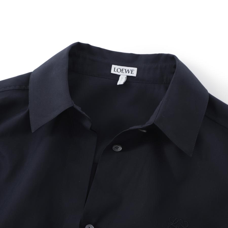 LOEWE（ロエベ） シャツワンピース SHIRT DRESS シャツドレス ブラック
