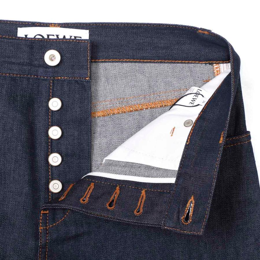 LOEWE（ロエベ） ボタンフライジーンズ FISHERMAN TURN-UP JEANS