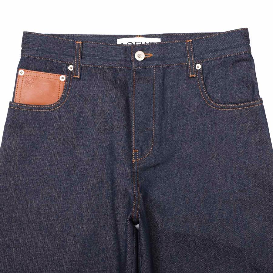 LOEWE（ロエベ） ボタンフライジーンズ FISHERMAN TURN-UP JEANS
