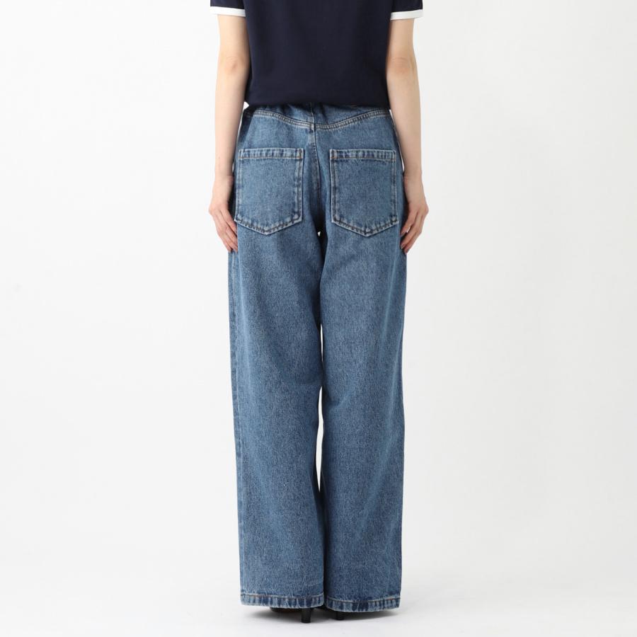 LOEWE（ロエベ） ジップフライジーンズ ANAGRAM BAGGY JEANS AF バギー