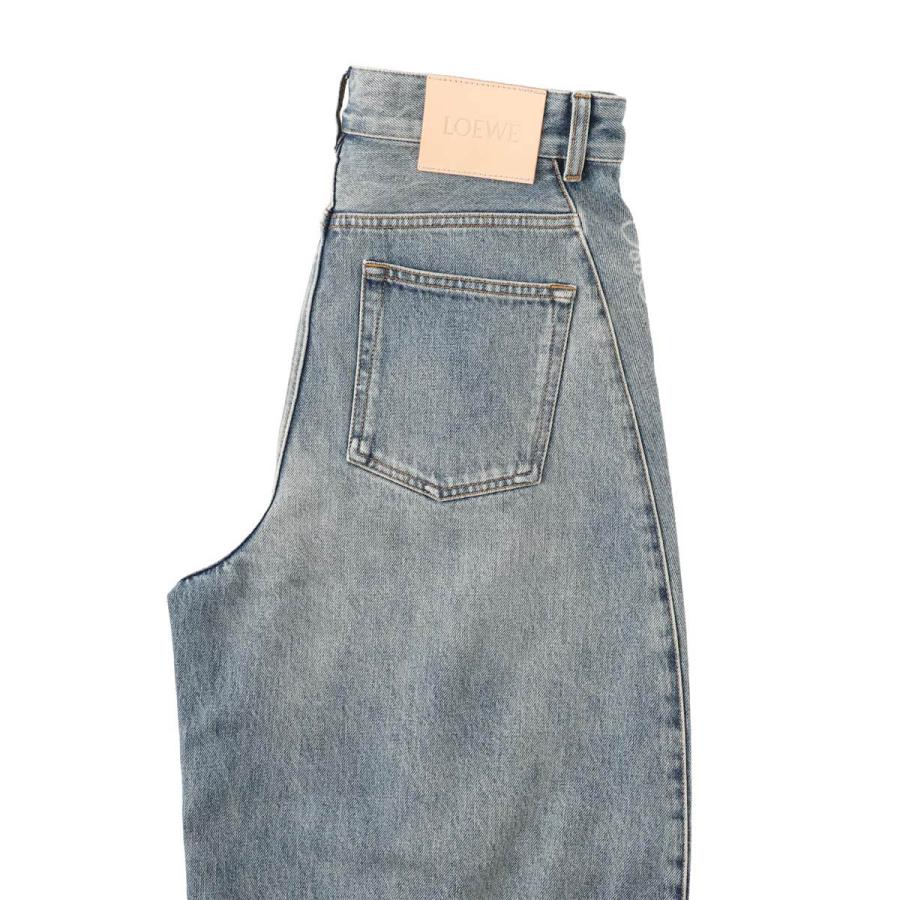 LOEWE（ロエベ） ジップフライジーンズ ANAGRAM BARREL JEANS バレル