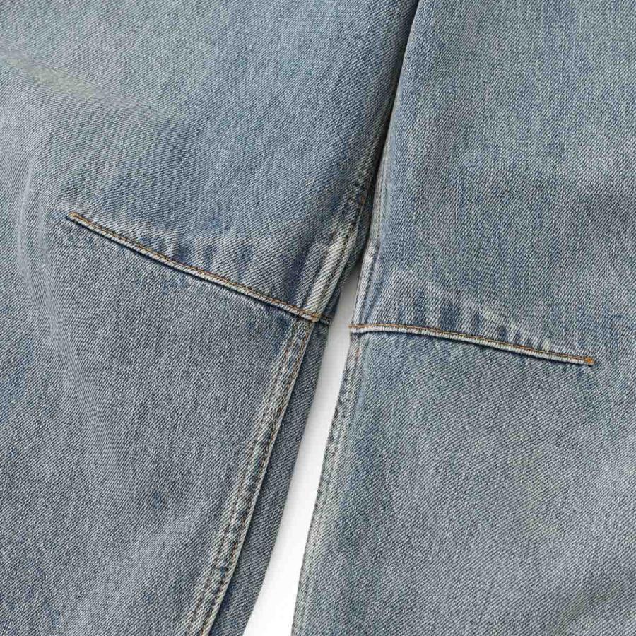 LOEWE（ロエベ） ジップフライジーンズ ANAGRAM BARREL JEANS バレル