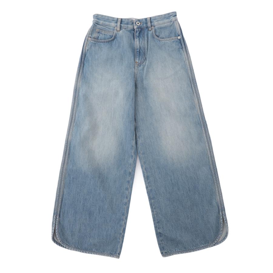 LOEWE（ロエベ） ジップフライジーンズ JEANS AF ブルー レディース