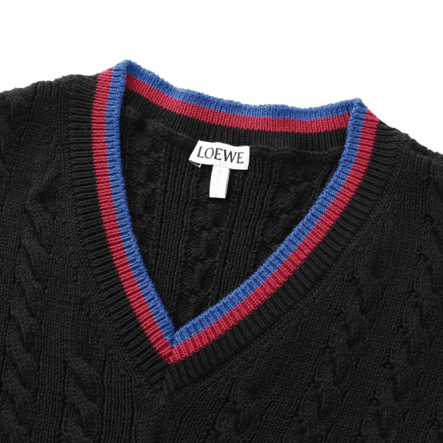 ロエベ LOEWE S359Y14KEL ニット Sweater in wool and mohair Blue - LOEWE USA Official Website