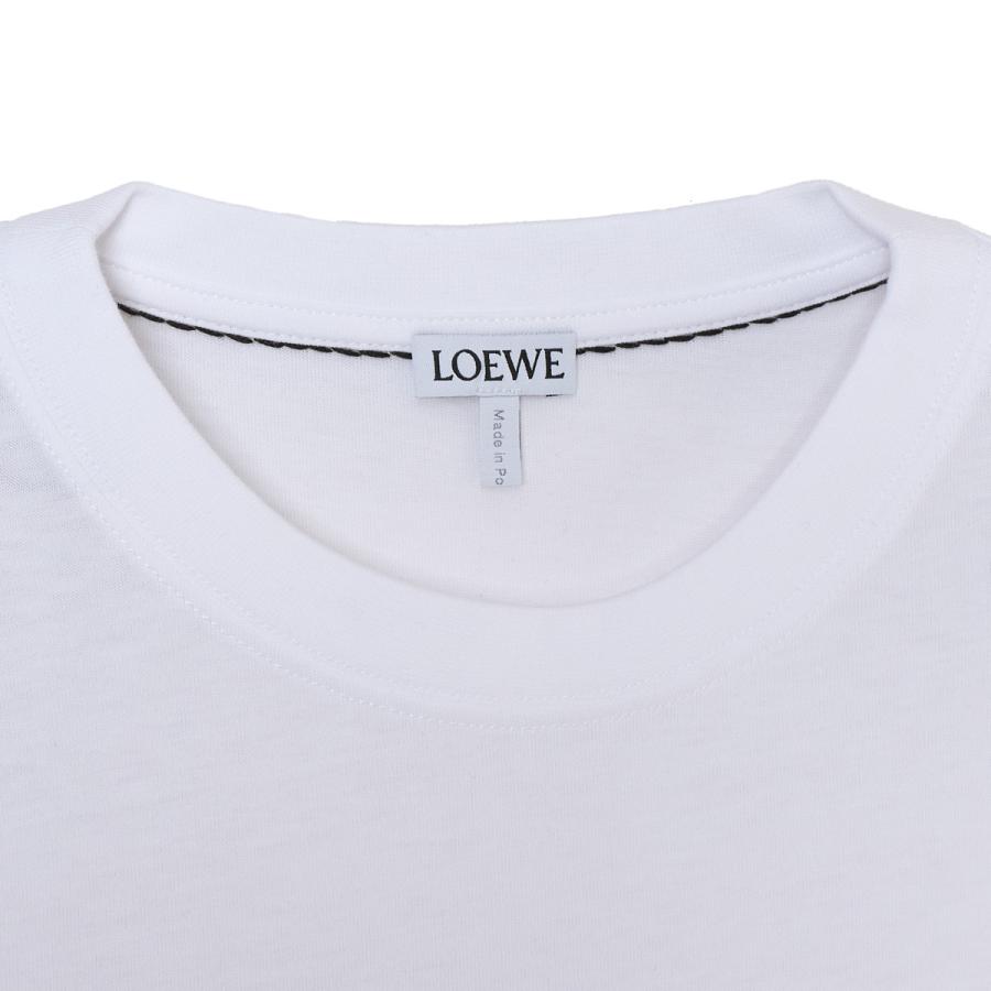 LOEWE（ロエベ） クルーネックTシャツ ホワイト レディース s359y22xac