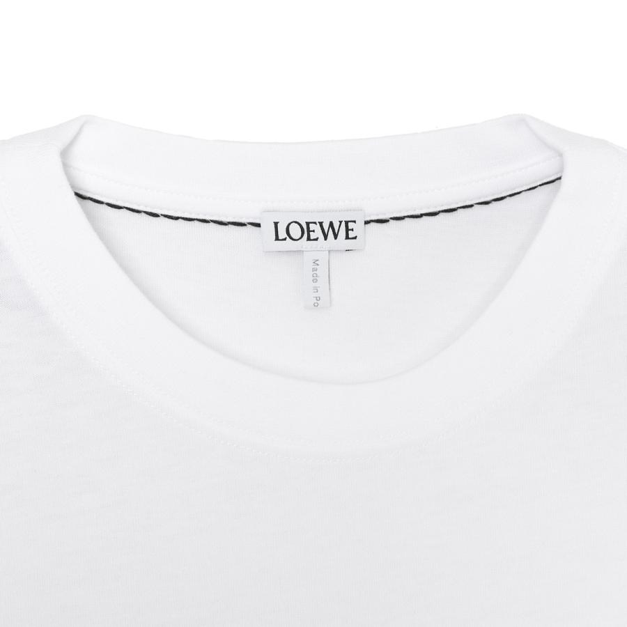 LOEWE（ロエベ） クルーネックTシャツ ホワイト レディース s359y22xac