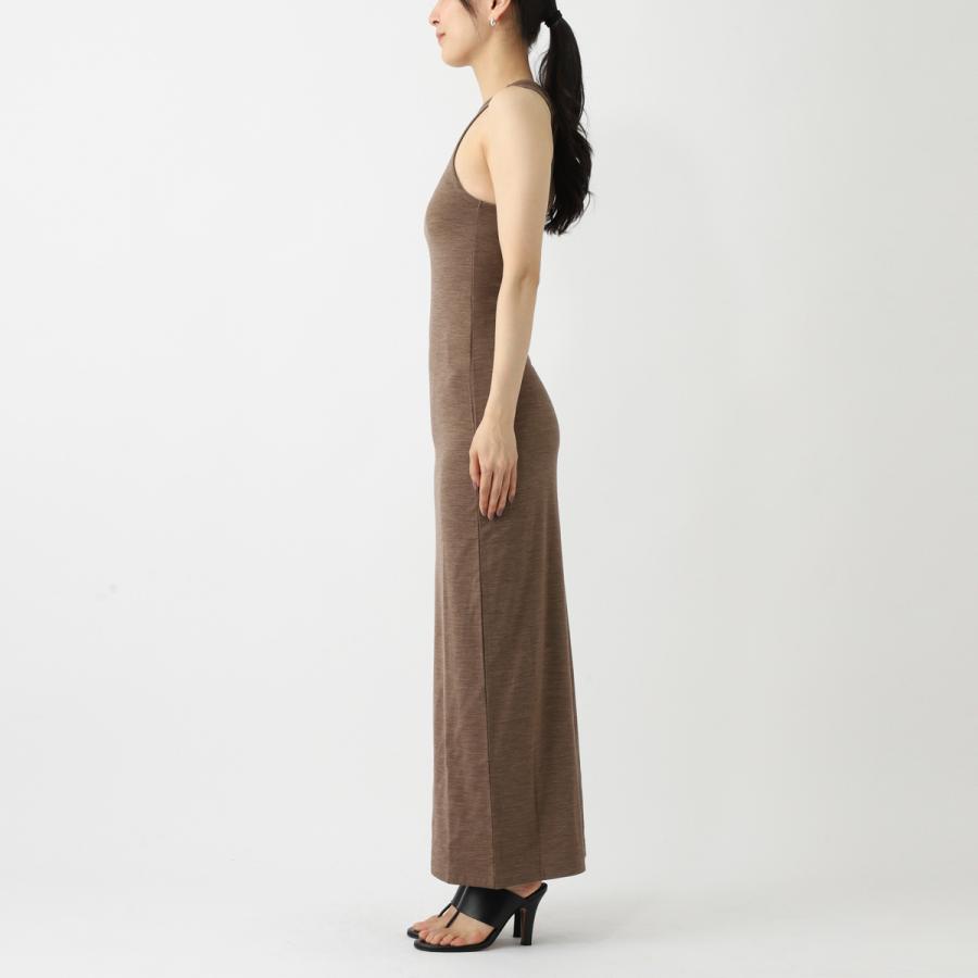 LOEWE（ロエベ） ワンピース ANAGRAM TANK DRESS AF ブラウン