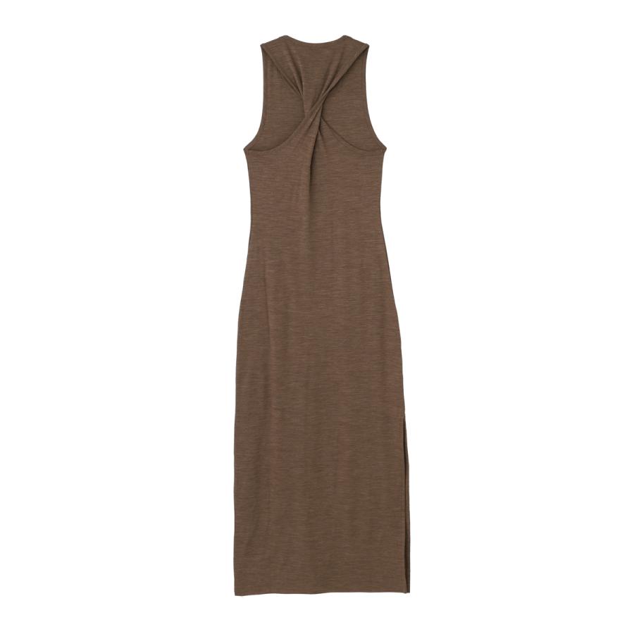 LOEWE（ロエベ） ワンピース ANAGRAM TANK DRESS AF ブラウン