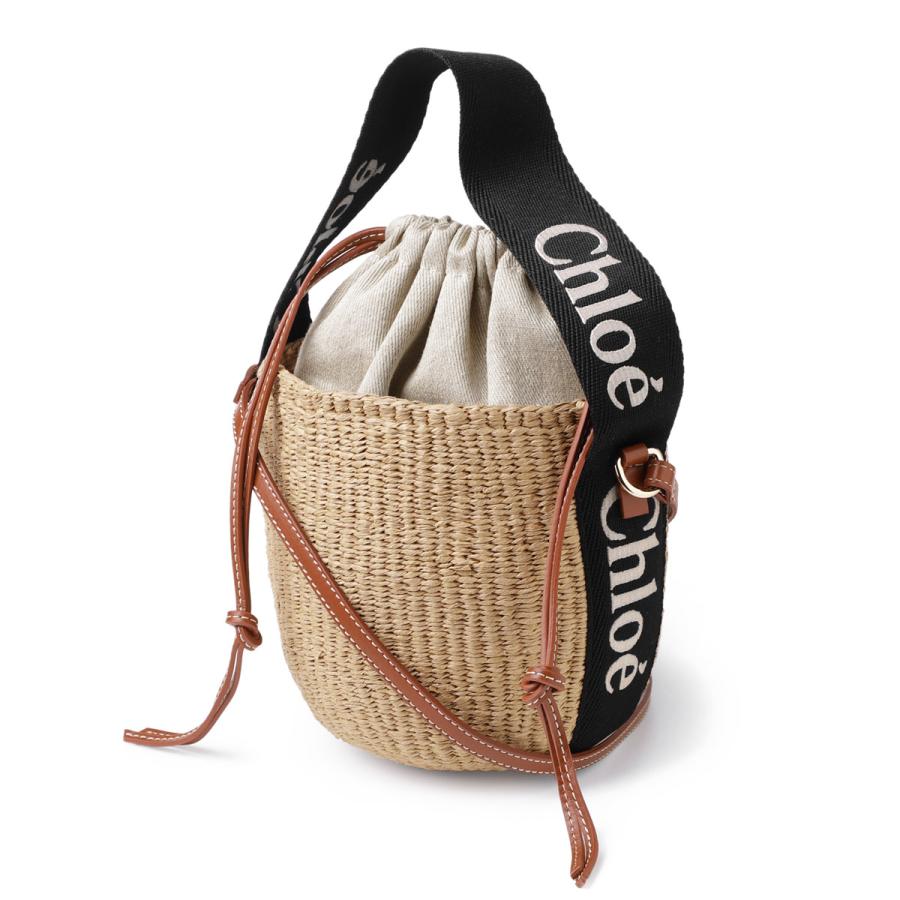 クロエ ウッディ スモール ミフココラボ 2WAY バスケット ショルダー Chloe（クロエ） ショルダーバッグ 2WAY WOODY SMALL BASKET