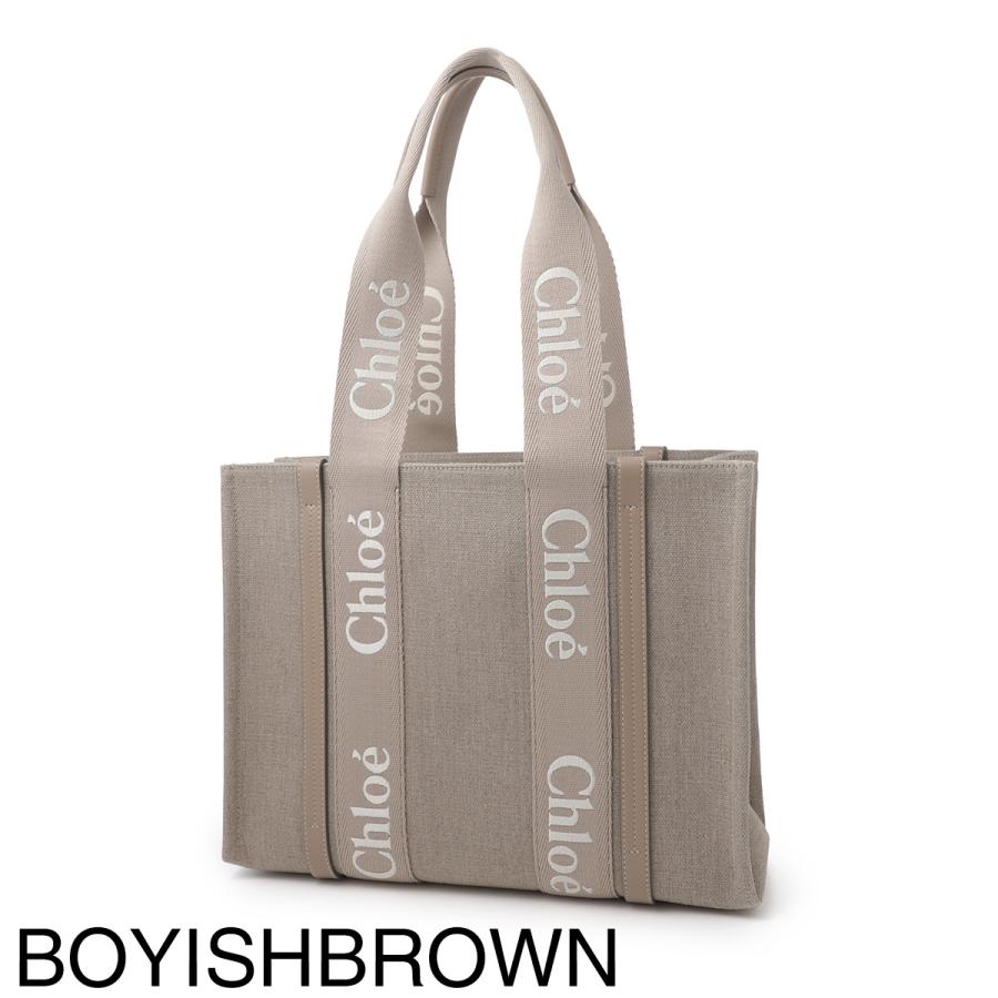 Chloe（クロエ） トートバッグ WOODY MEDIUM レディース chc23as383l17