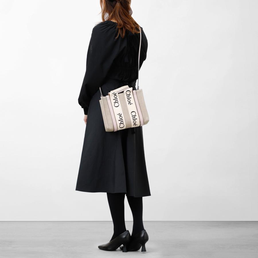 Chloe クロエ トートバッグ 2WAY WOODY SMALL レディース Chloe クロエ トートバッグ 2WAY WOODY SMALL レディース