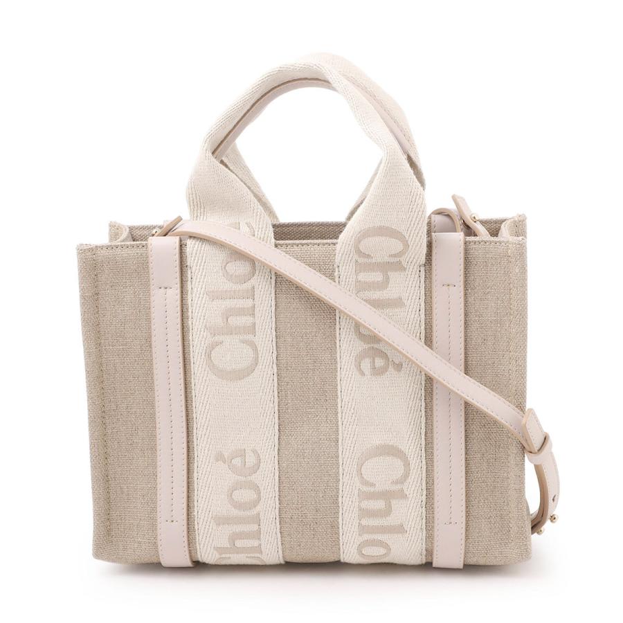 Chloe（クロエ） トートバッグ 2WAY WOODY SMALL レディース