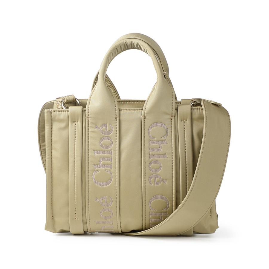美品 Chloe woody スモールトート 2way 正規品　ショルダー付 Chloe（クロエ） トートバッグ 2WAY WOODY SMALL レディース : モダン