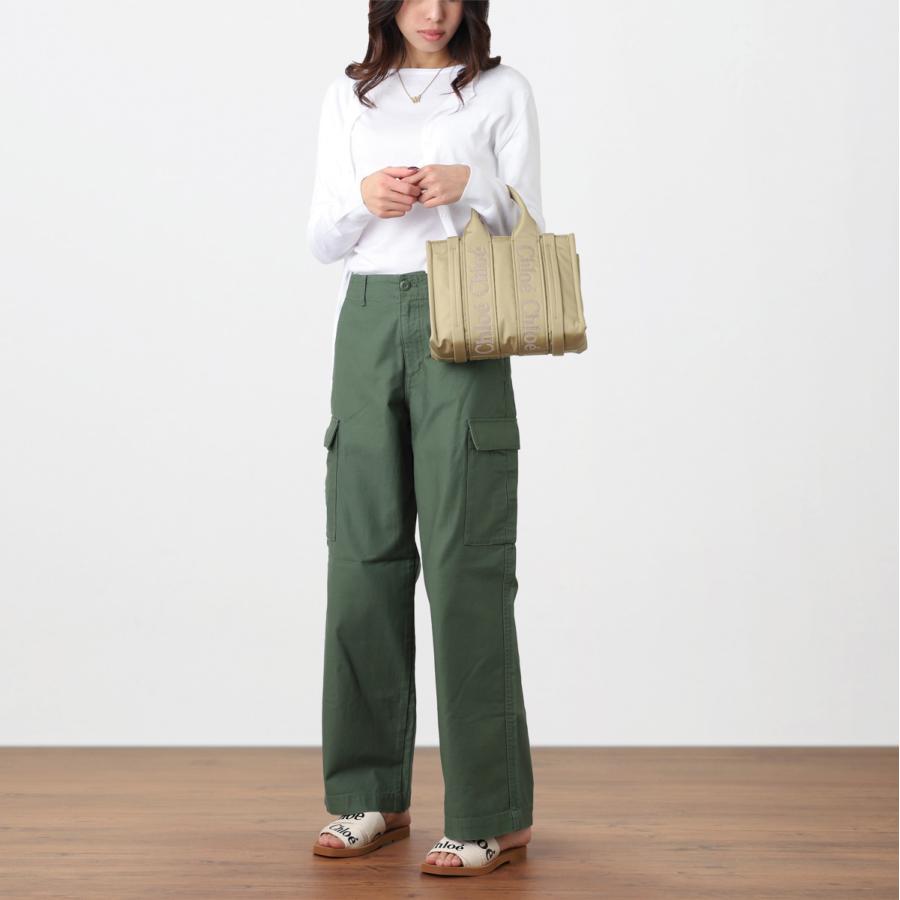 クロエ Chloe トートバッグ 2WAY WOODY SMALL レディース chc23ws397l41-24p-hotsandの画像